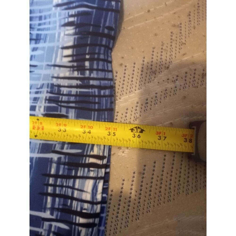 Suslo Couture Men’s Blue Geometric Short Sleeve Dress Button Shirt 5XL Brand New - Picture 15 of 15